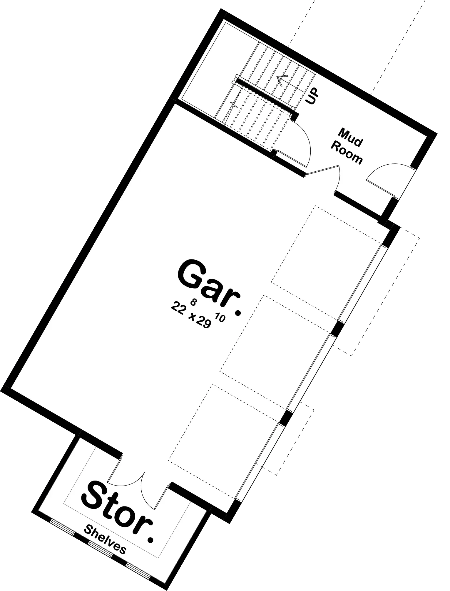 Spacious 5-Bedroom Home Plan with Courtyard Garage and Basement