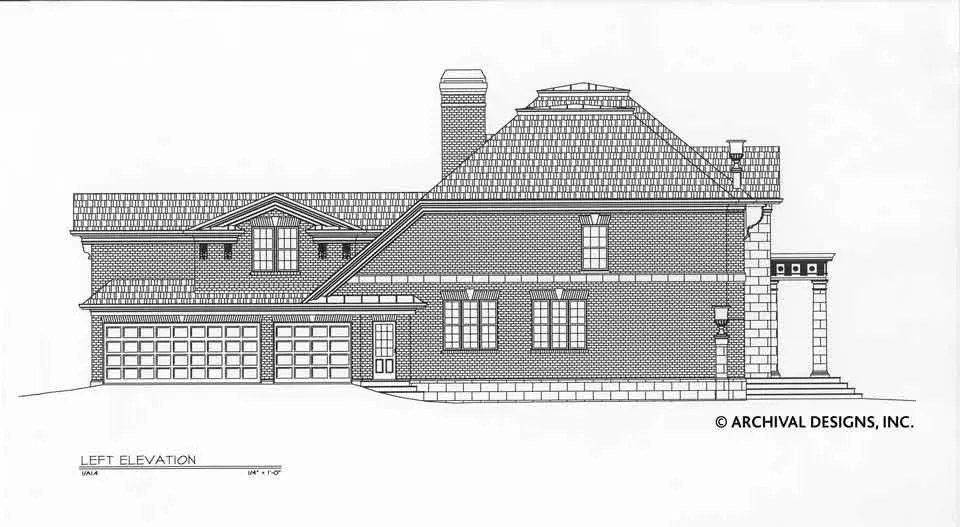 Spacious Five-Bedroom House Plan with Versatile Spaces