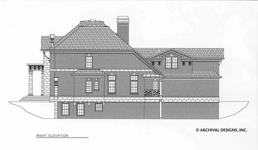 Spacious Five-Bedroom House Plan with Versatile Spaces