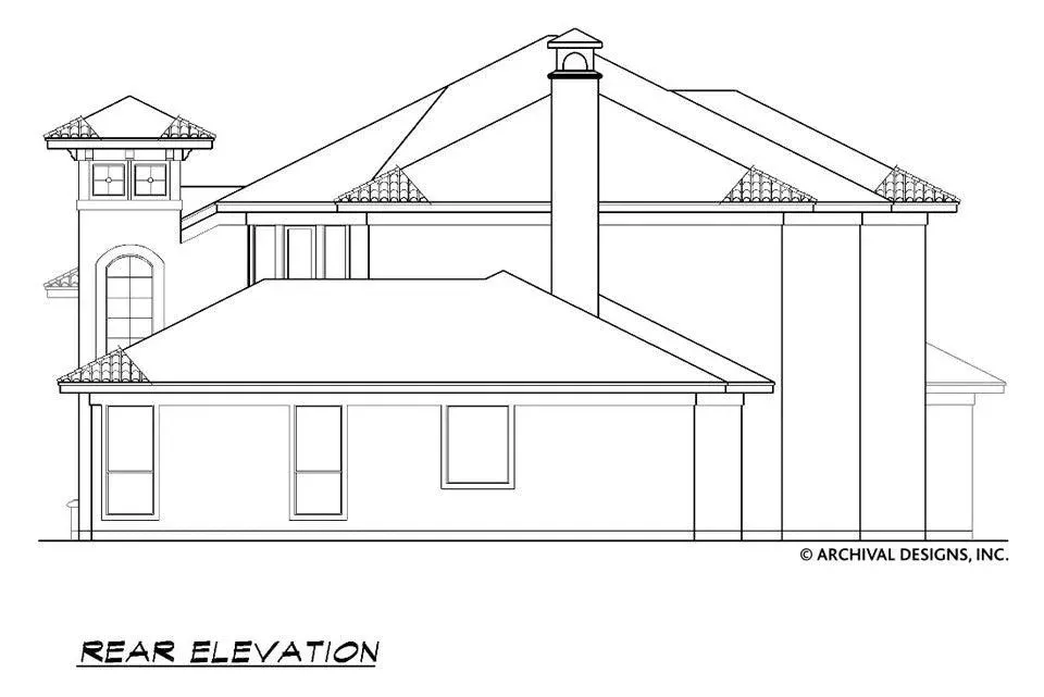 Spacious home with four bedrooms, five bathrooms, and office space.
