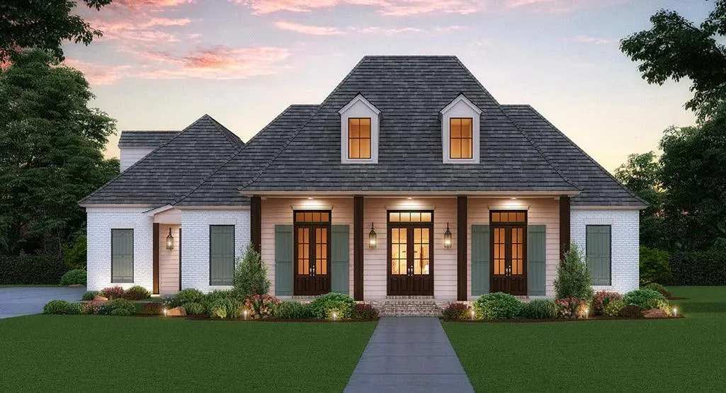 Spacious House Plan: 2,863 sq ft with Bonus Room and Ample Storage