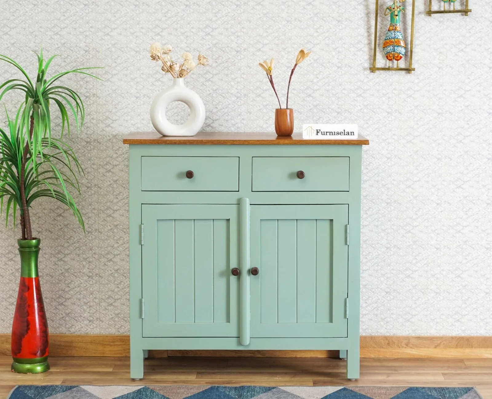 Spain Wooden Two door Sideboard Cabinet