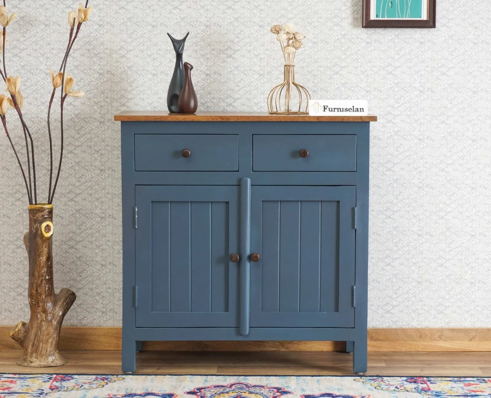 Spain Wooden Two door Sideboard Cabinet