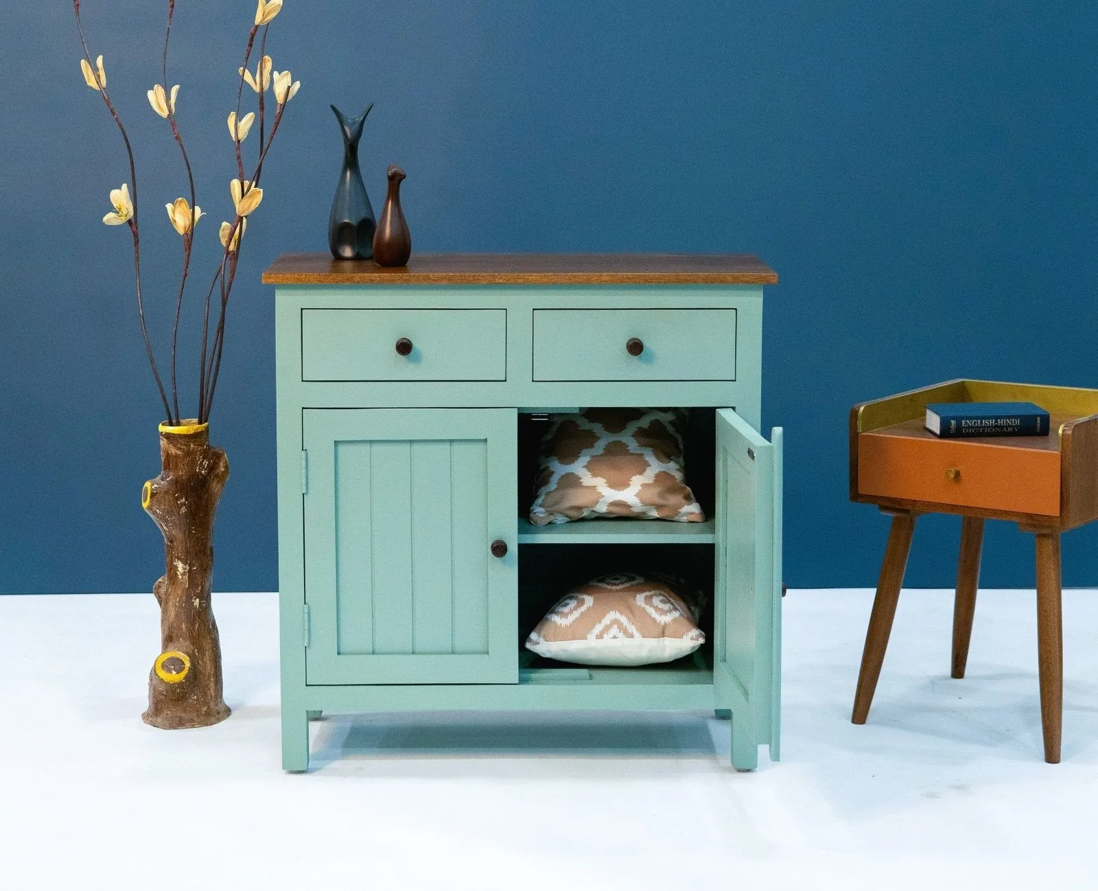 Spain Wooden Two door Sideboard Cabinet