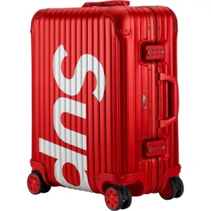 Supreme RIMOWA Topas Multiwheel 45L Red