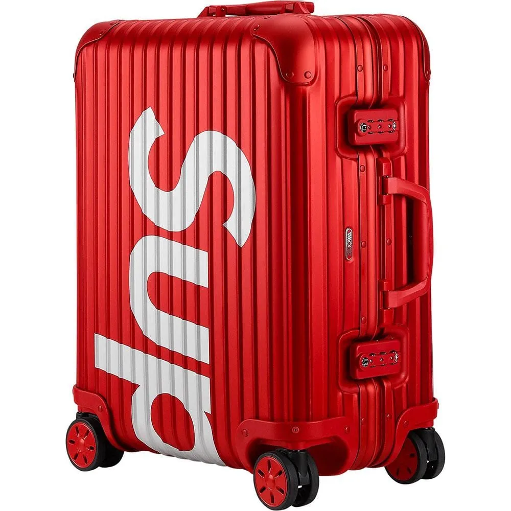 Supreme RIMOWA Topas Multiwheel 45L Red