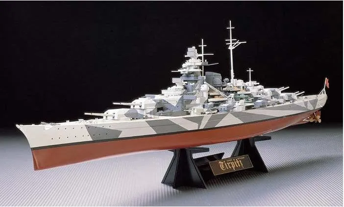 Tamiya 78015 German Battleship Tirpitz 1/350 Model Kit TAM78015