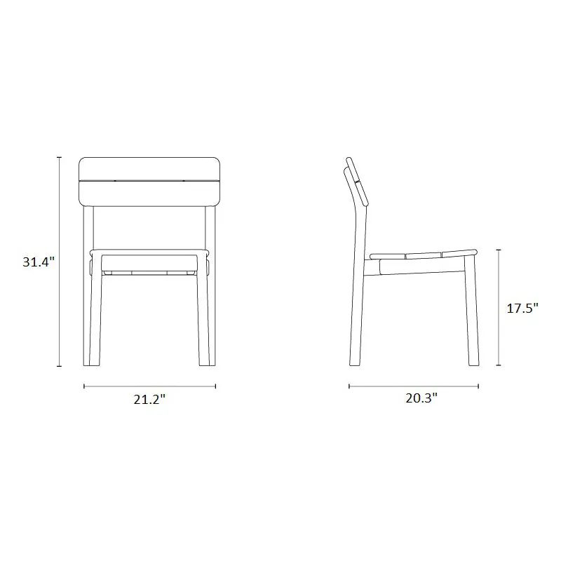 Tanso Outdoor Side Chair