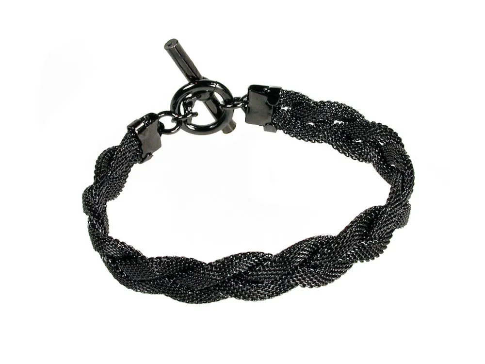 Thin Braid Mesh Bracelet