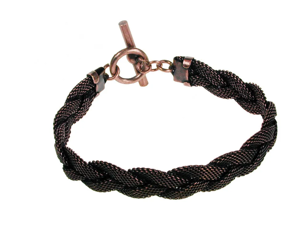 Thin Braid Mesh Bracelet