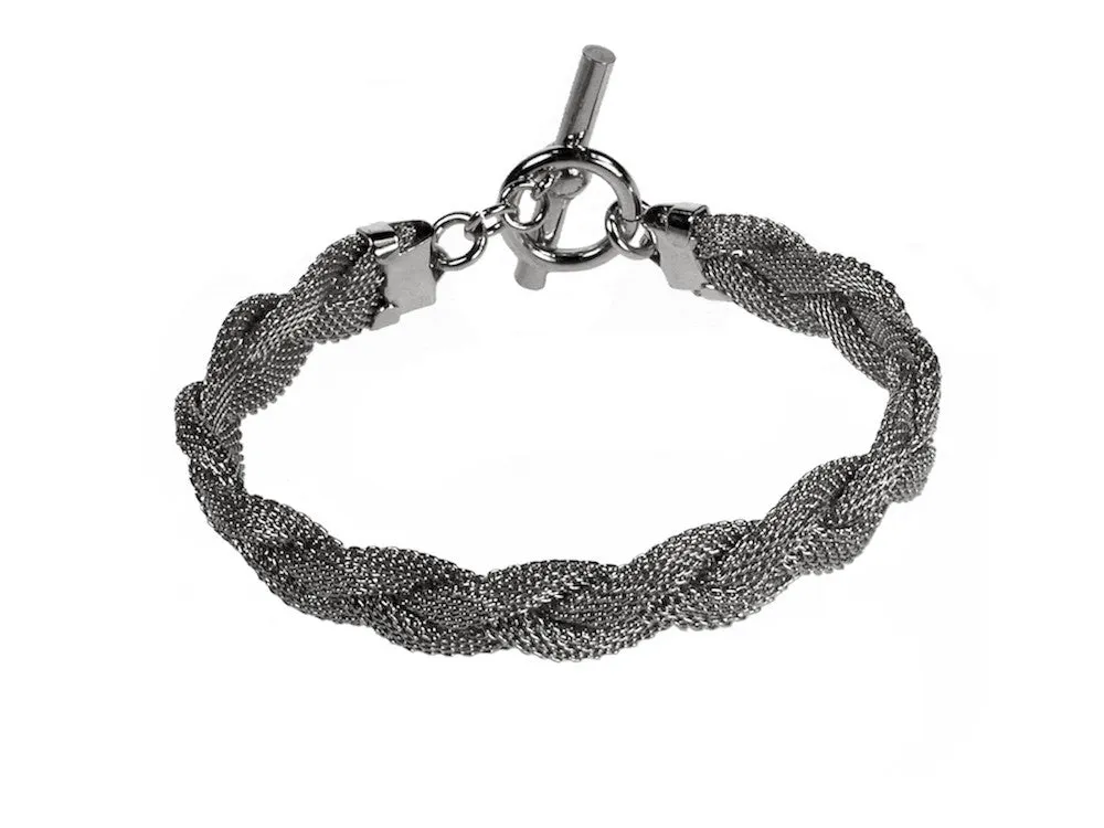 Thin Braid Mesh Bracelet