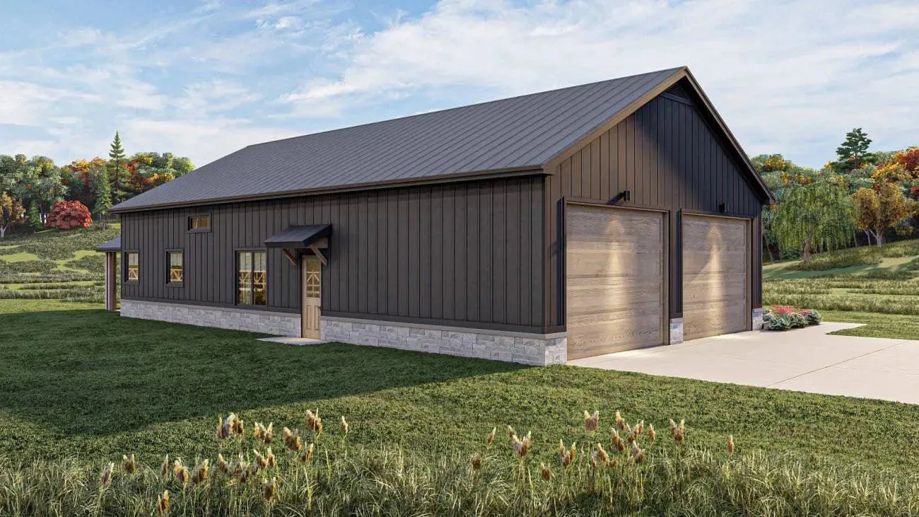 Thoughtfully Designed 2-Bedroom Home with Expansive Garage and Open Living