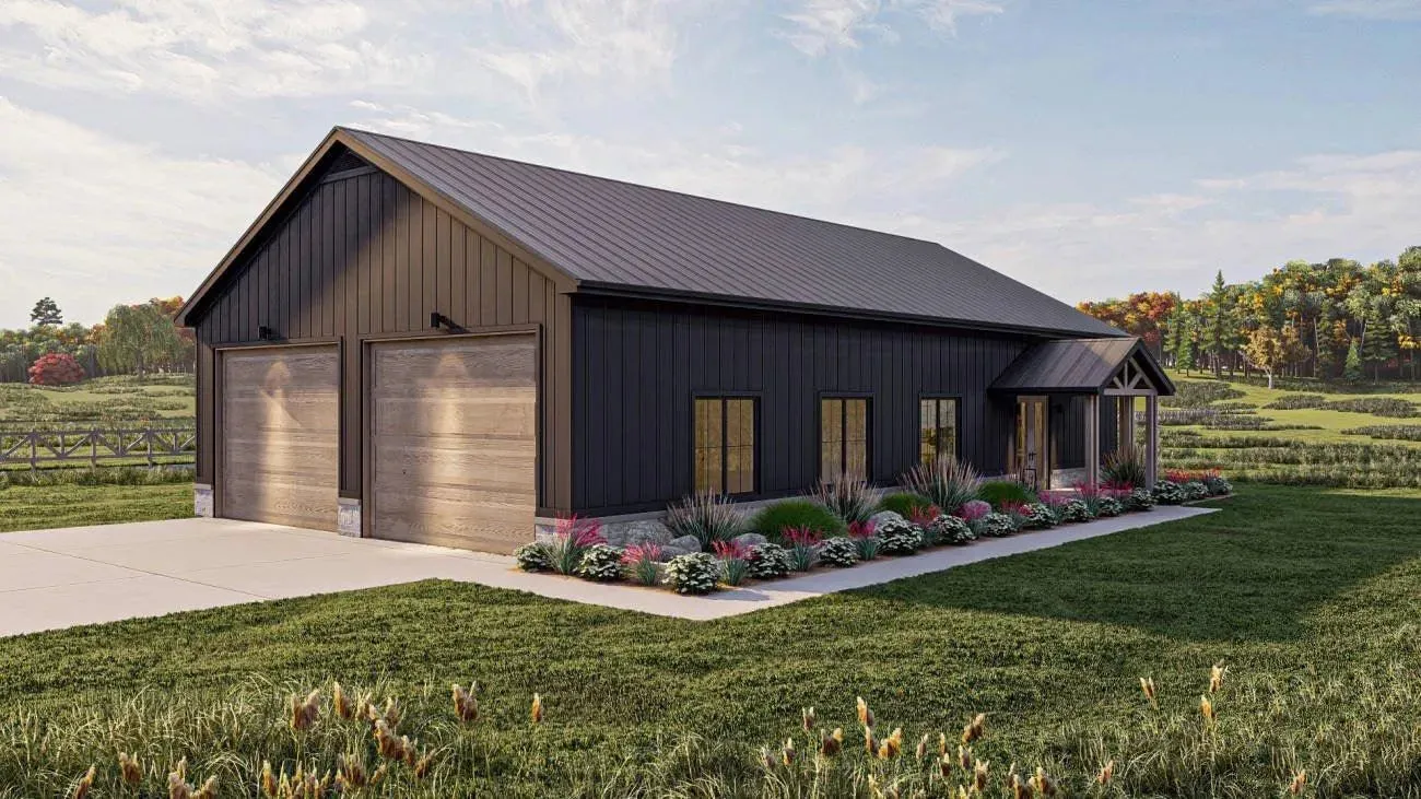 Thoughtfully Designed 2-Bedroom Home with Expansive Garage and Open Living