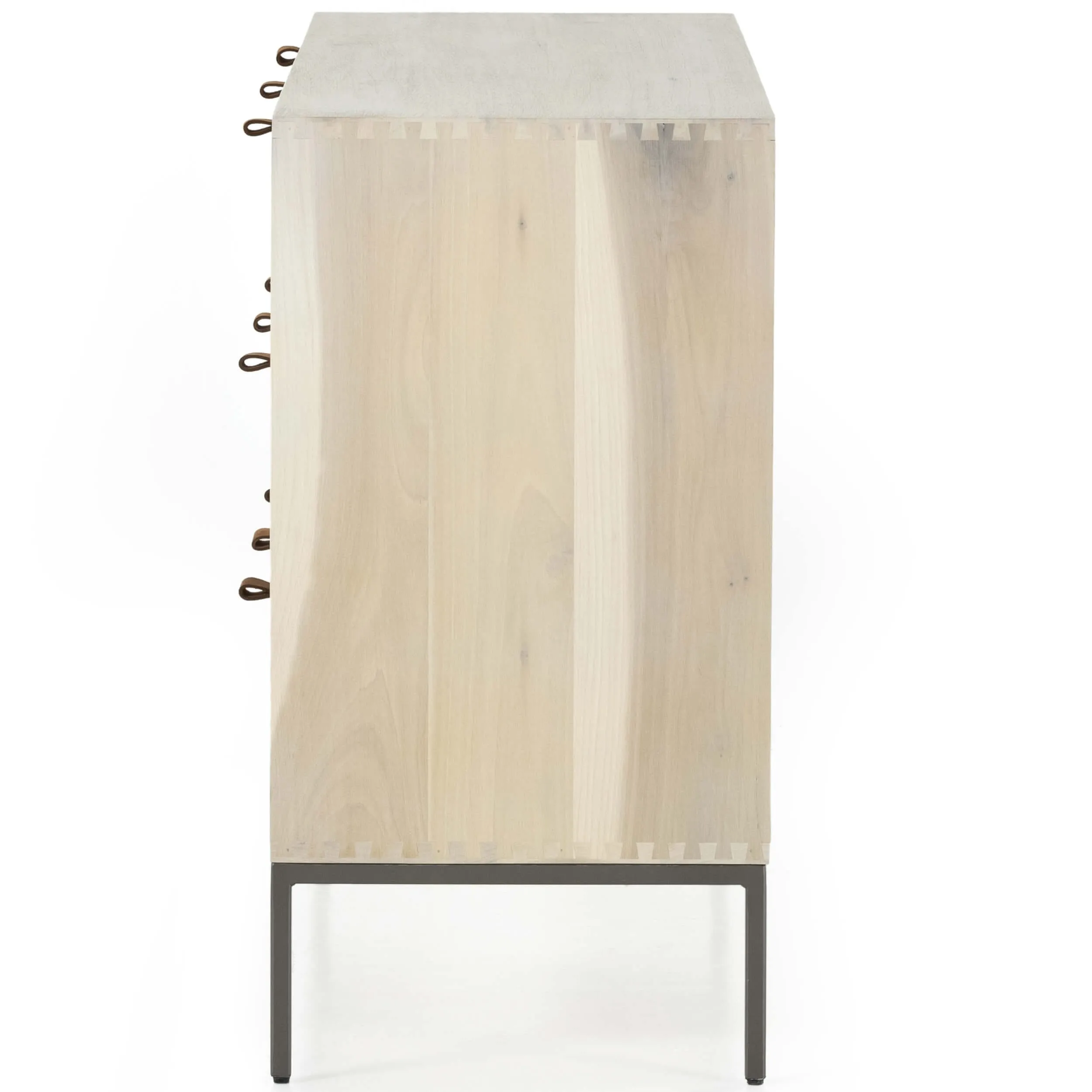 Trey 7 Drawers Dresser, Dove