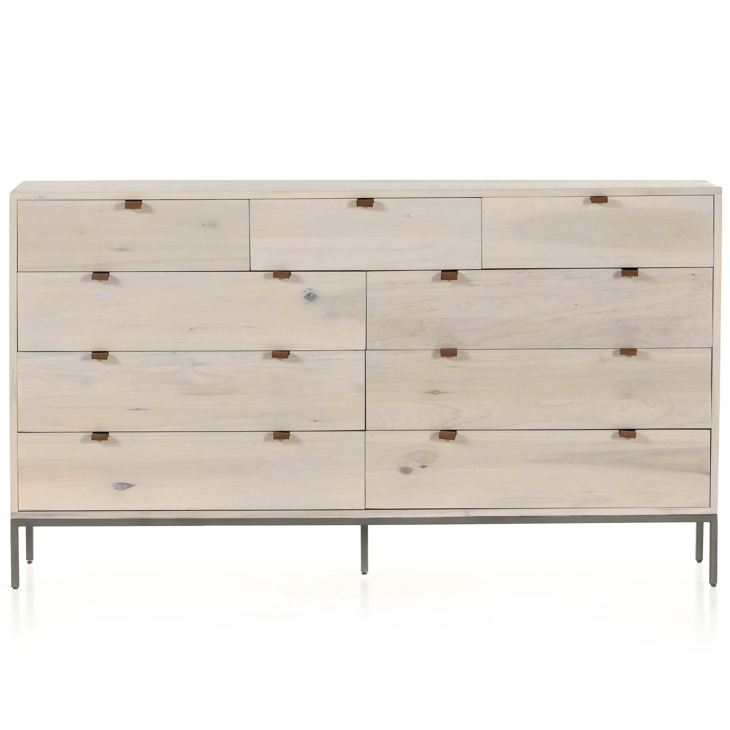 Trey 9 Drawer Dresser, Dove