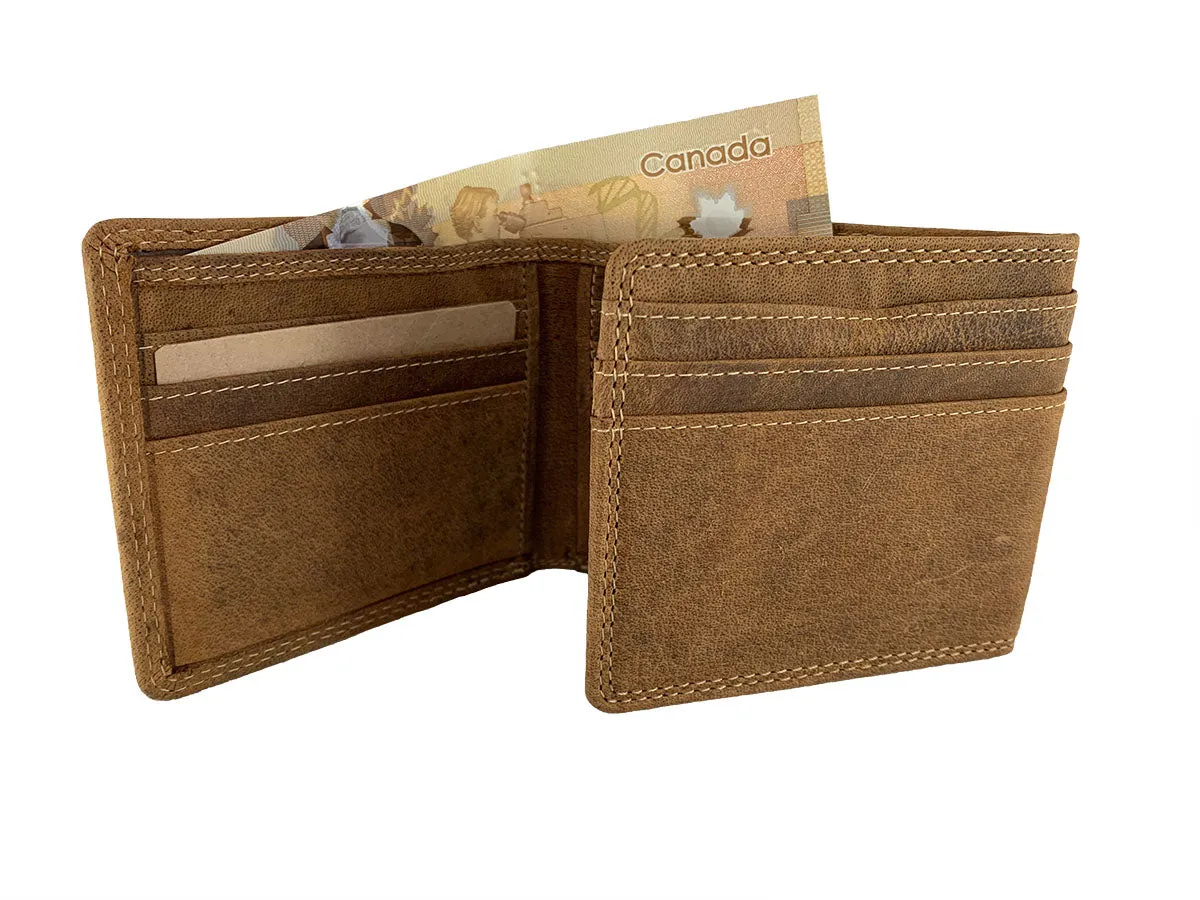 Trifold Leather Wallet