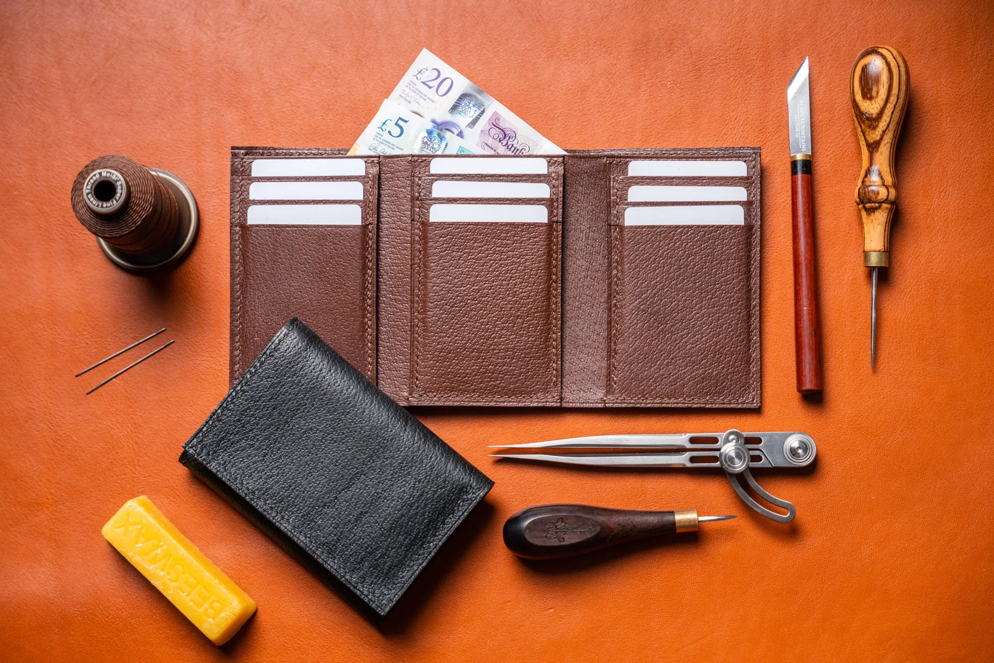 Trifold Wallet - Acrylic Template