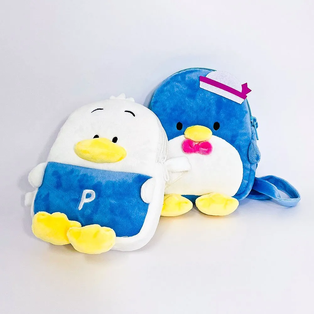 Tuxedosam & Pekkle Plush Crossbody Bag