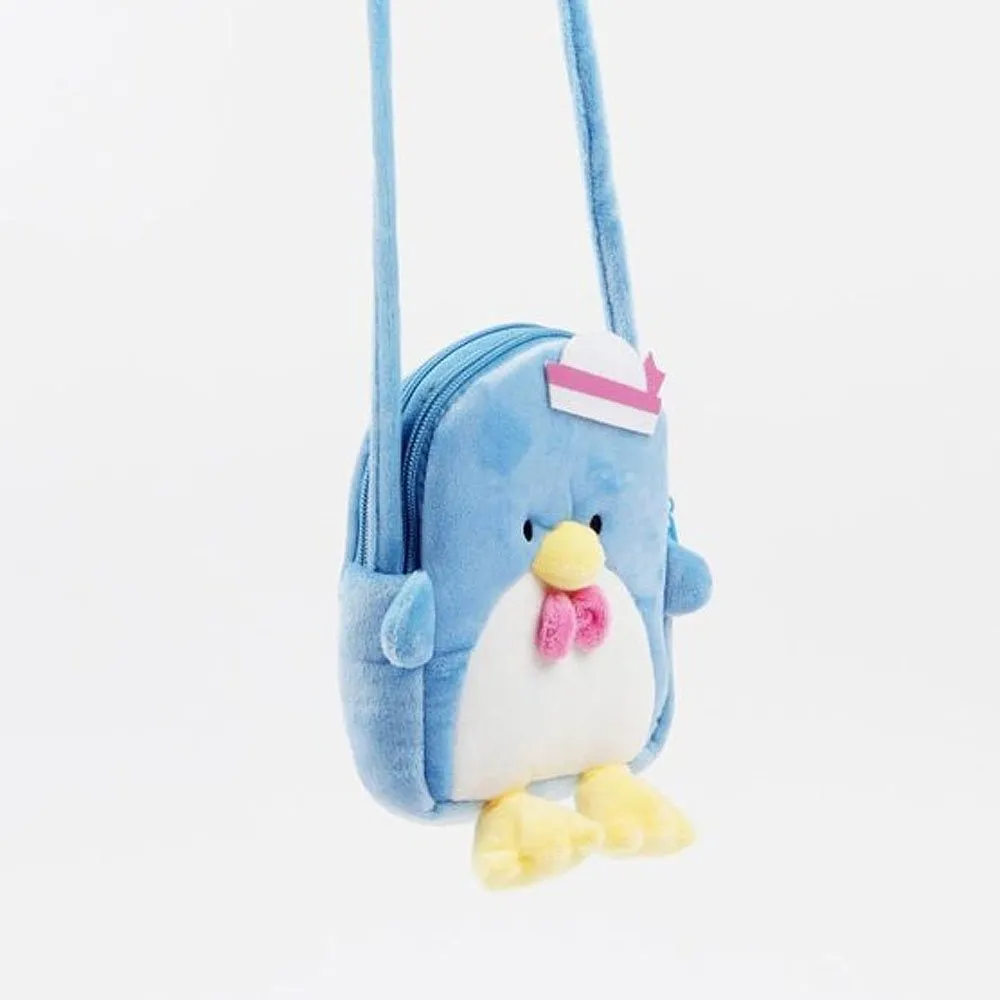 Tuxedosam & Pekkle Plush Crossbody Bag
