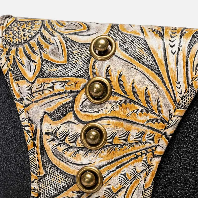 Vintage Phone Bag For Women Rivets Belt Bag Crossbody Bag