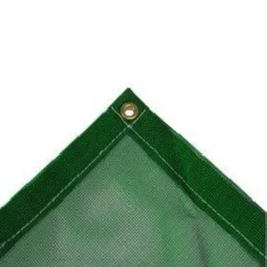 Vinyl Mesh Tarp - Green - 20' x 40'