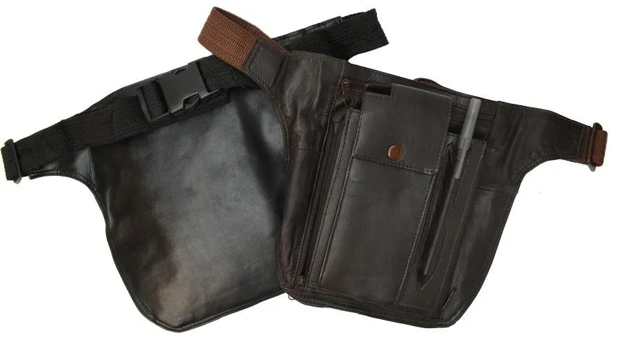Waist Pouch Leather Bag
