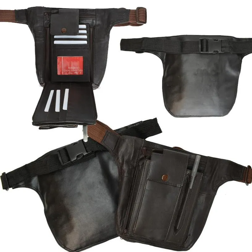 Waist Pouch Leather Bag