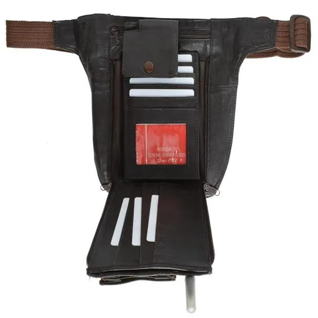 Waist Pouch Leather Bag