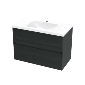 Wave Syrtari 900 2 Drawer Wall Vanity