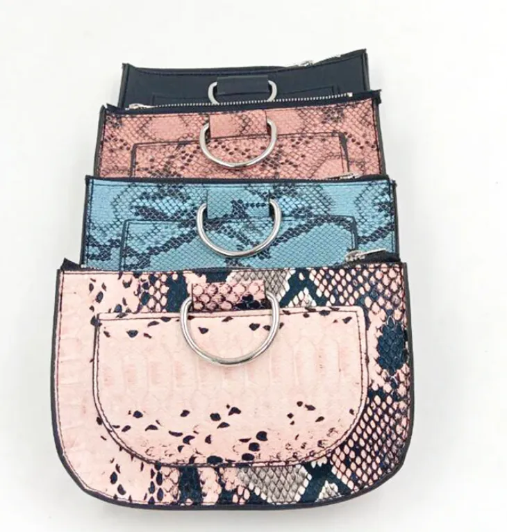 Women's Pu Leather Waist Belt Bag