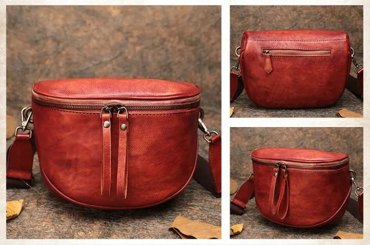 Womens Small Leather Crossbody Purse Cross Shoulder Bag For Women