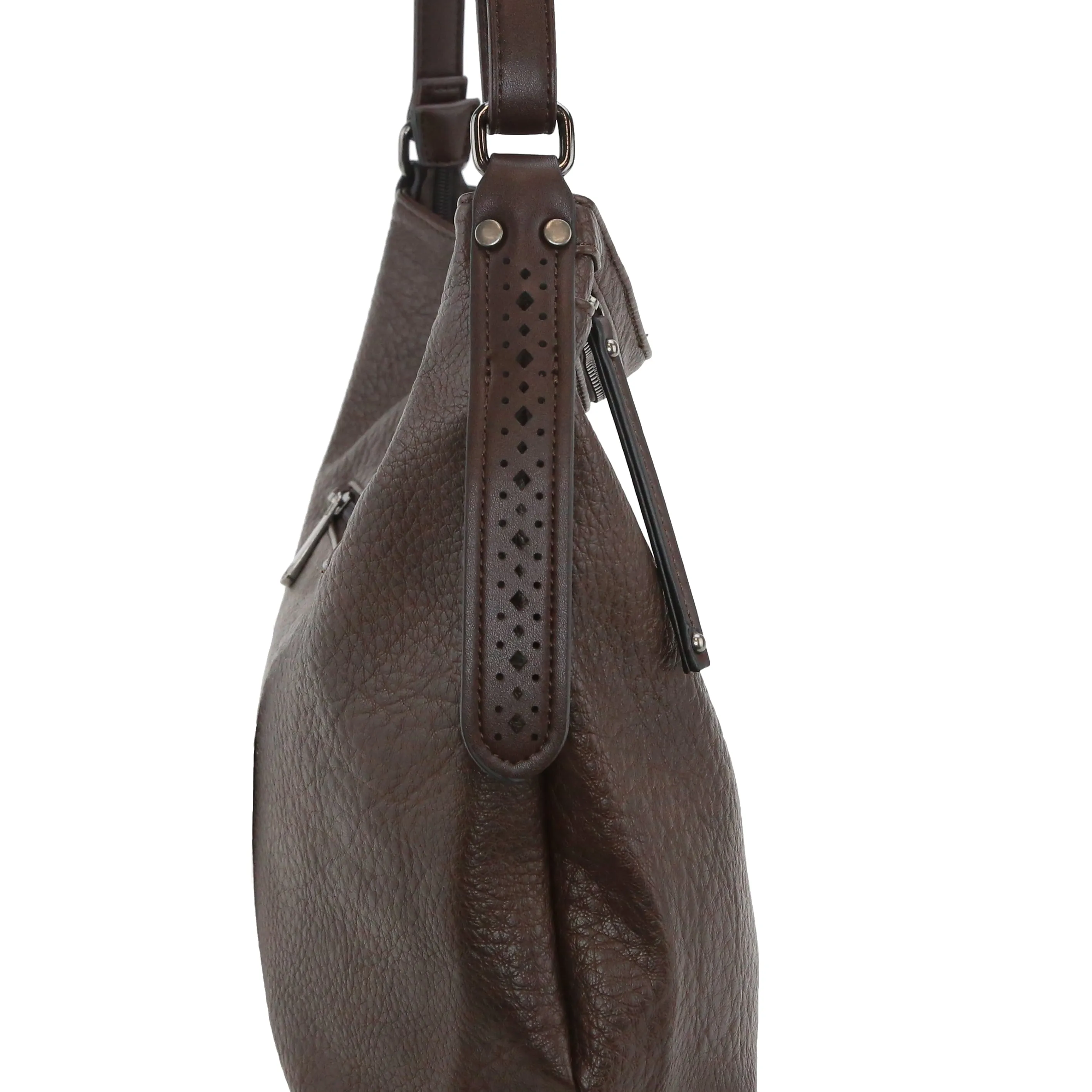 YD-7938 - Vegan Leather Shoulder Bag - 8 Colors
