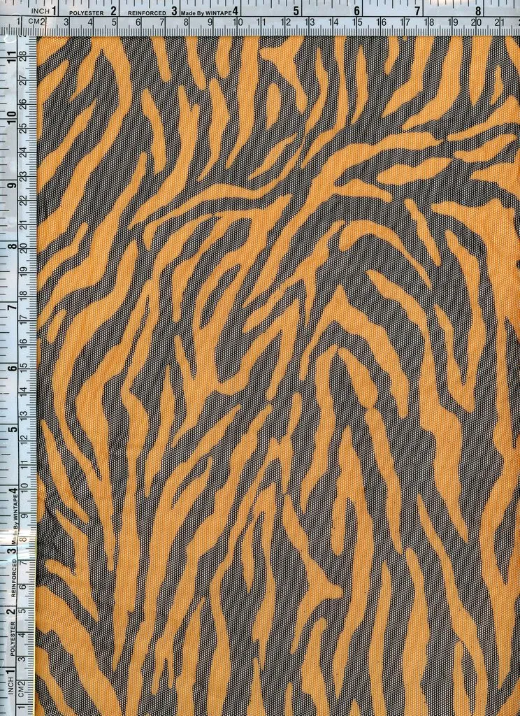ZEBRA PRINTED ON POLYESTER MESH [NFA211017-005]